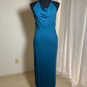 Forever 21 teal midi dress